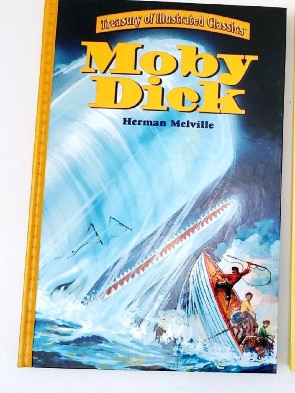 Treasury Of Illustrated Classics Moby Dick by Herman Melville Hardcover NEW